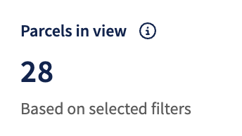 Parcels in View Chart