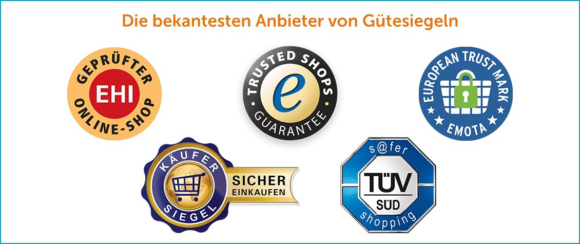Checkout Prozess optimieren: Die bekanntesten Anbieter von Gütesiegeln