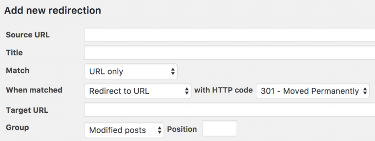 Redirection WooCommerce