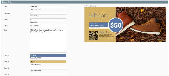gift card magento