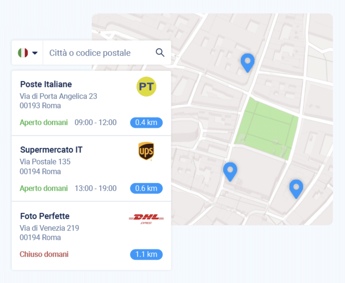 Punti di ritiro