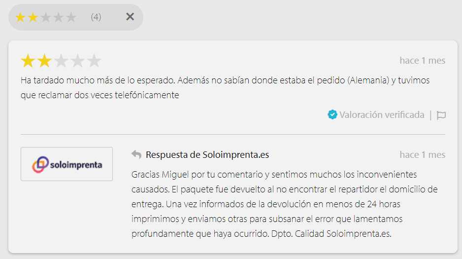 sistemas de valoracion y opinion en ecommerce,