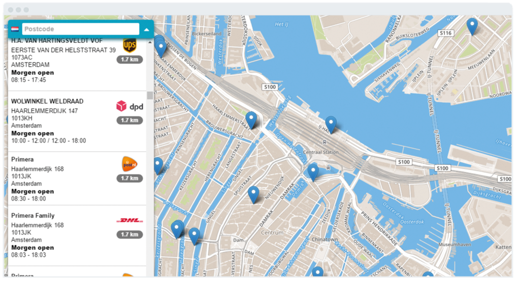 UPS access points