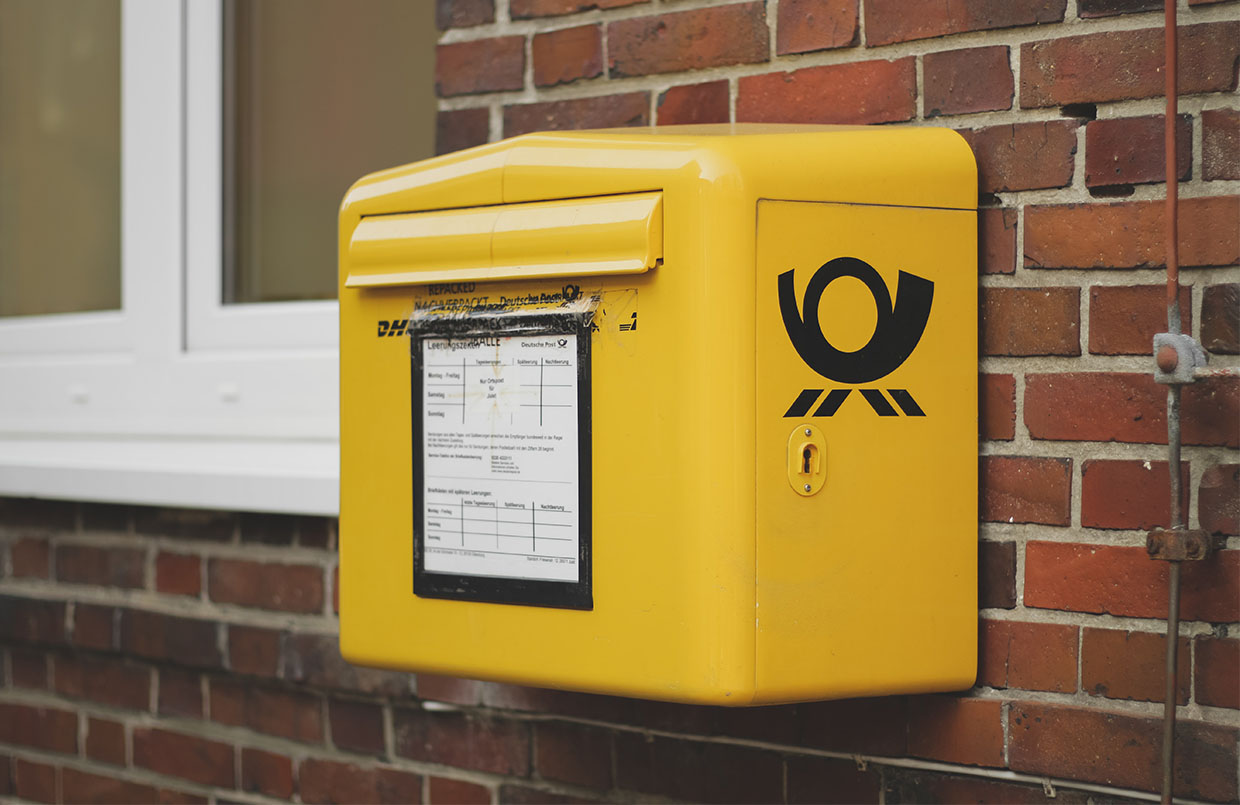 Deutsche Post - Briefkasten