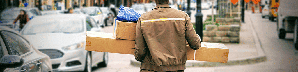 internationale retouren bezorger