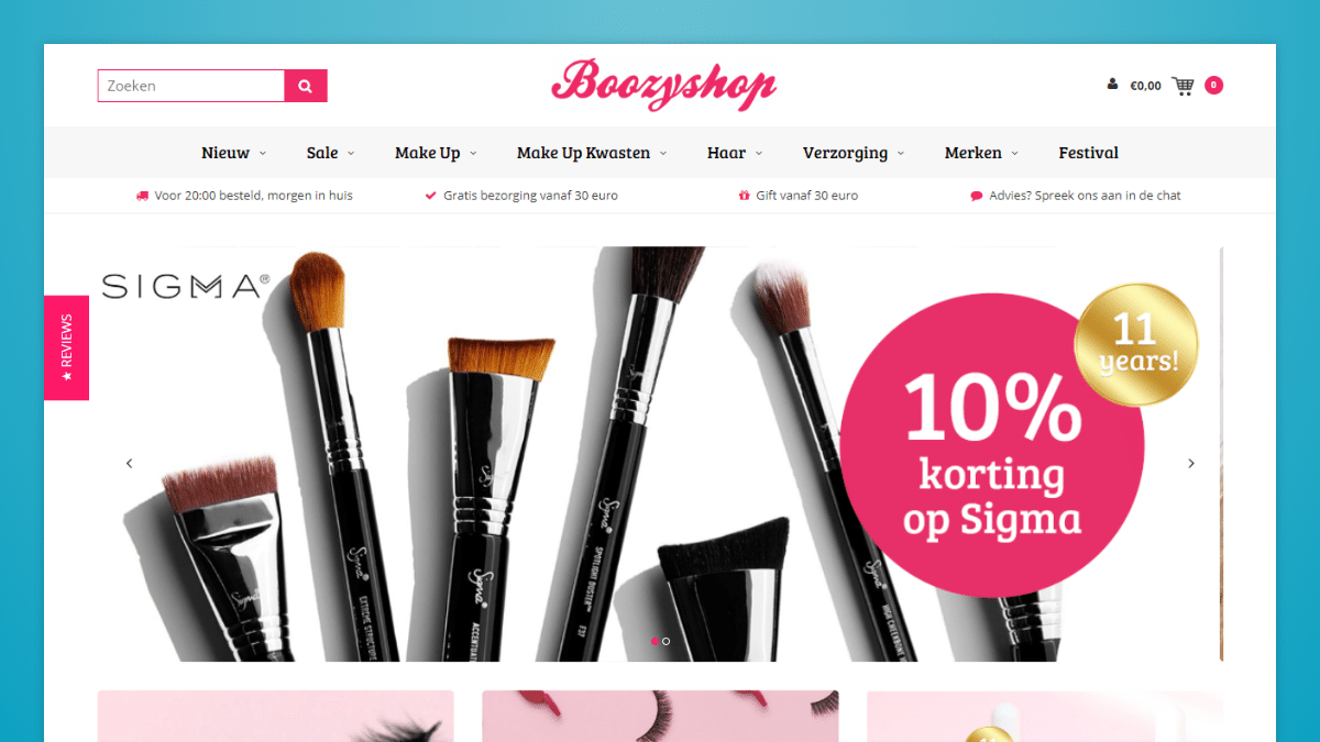 Boozyshop 5 type shoppers