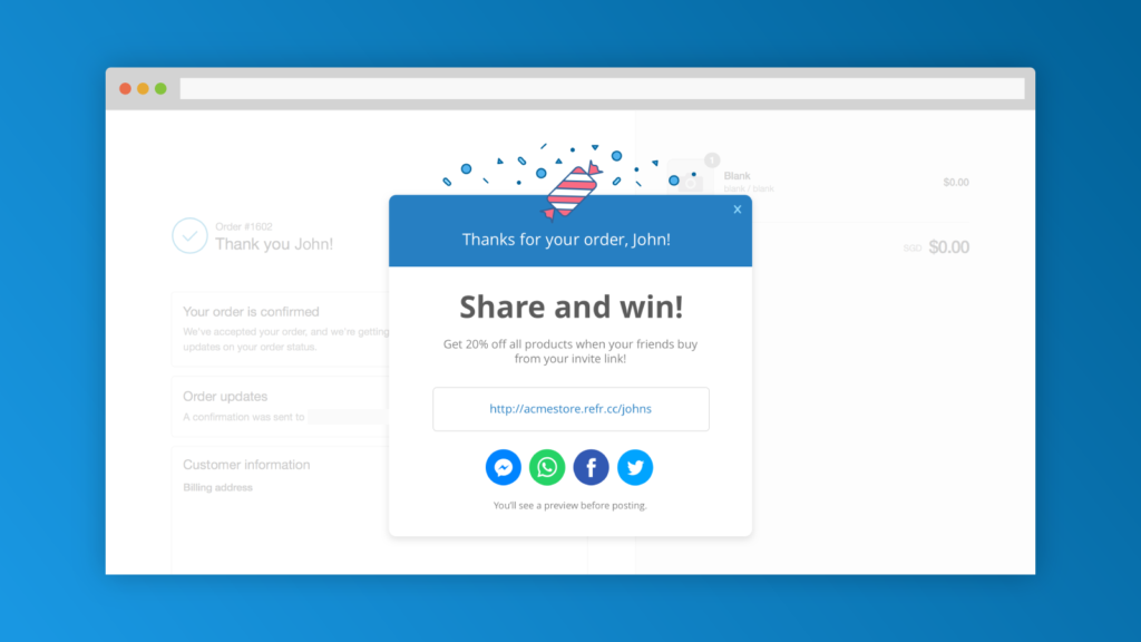 aplicacion compartir en redes sociales shopify,