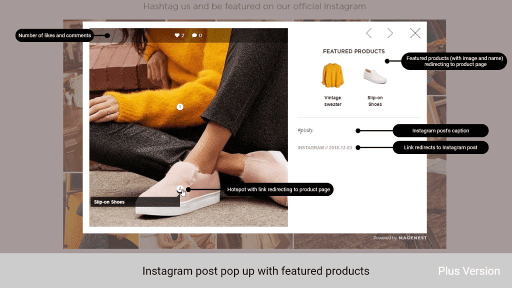 instagram integration extension
