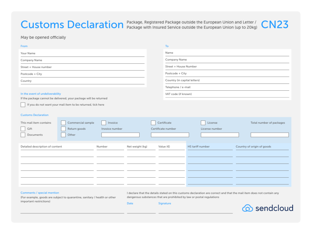 What is a Commercial Invoice In Shipping?