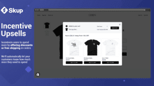 Voyager Upsell & Cross‑Sell voorbeeld