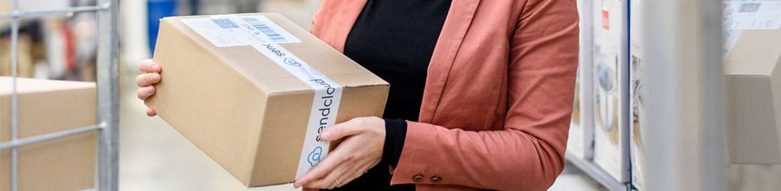 101 E-Commerce-Tools: Paket mit Sendcloud Klebeband