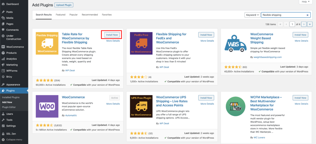 plugin spedizioni
