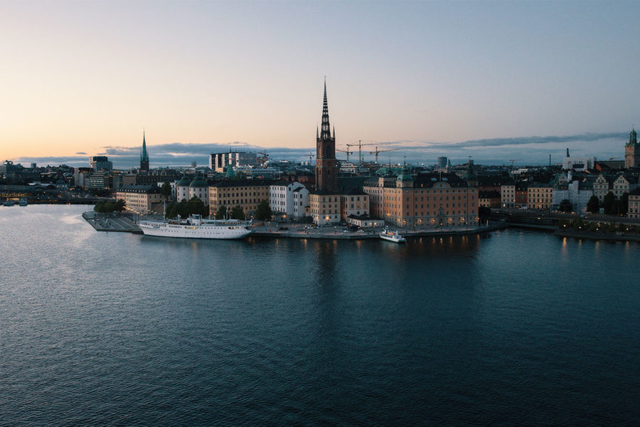 Versand nach Schweden: Skyline