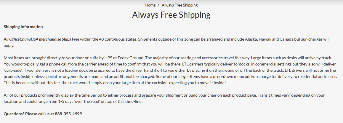 Free shipping a solution to cart abandonment rate 