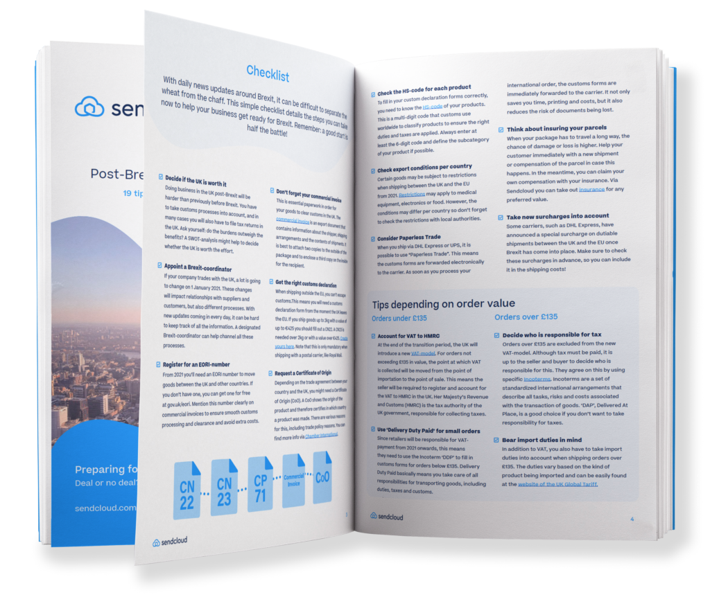 Hasslefree international shipping with our PostBrexit Guide Sendcloud