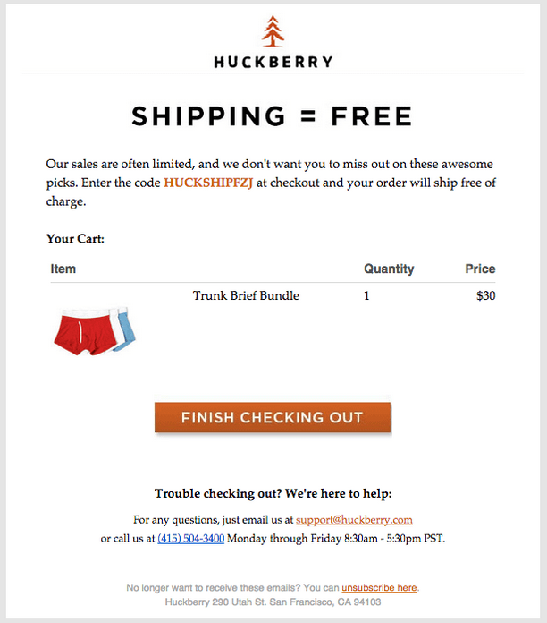 Increasing Checkout Conversion Methods: Cart Recovery Emails