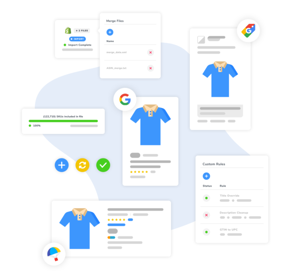 Google shopping shopify add products
