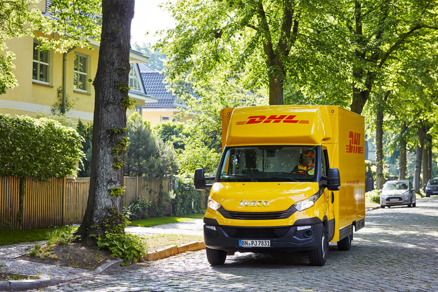 DHL GoGreen Fahrzeug