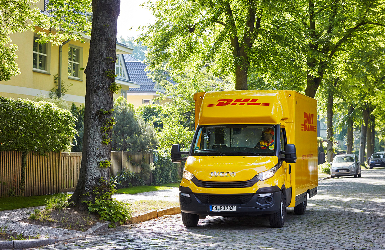 DHL GoGreen Fahrzeug