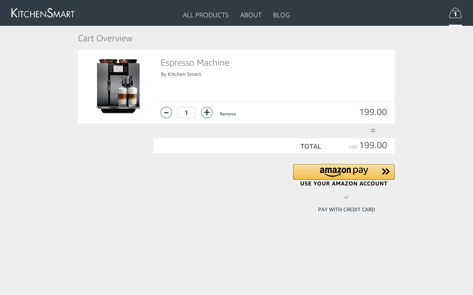 Amazon pay woocommerce plugin.