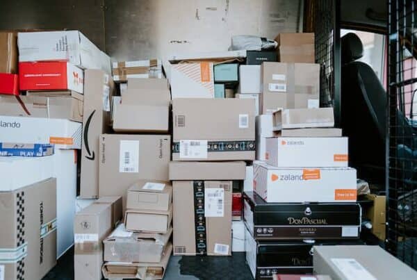 Many parcels in van making return costs high