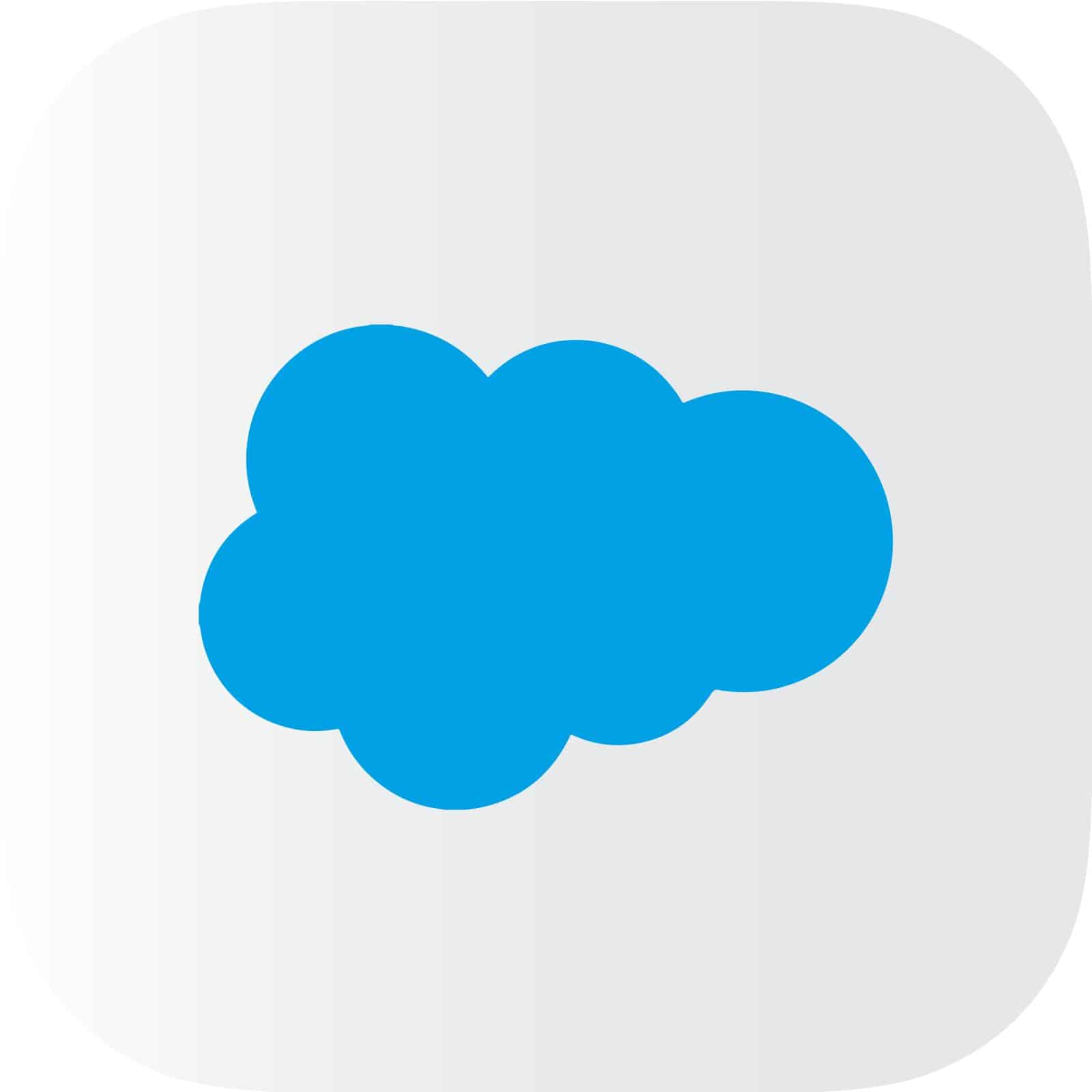 Salesforce commerce cloud logo icon