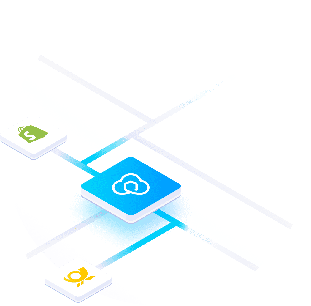 integrate shopify with deutsche post