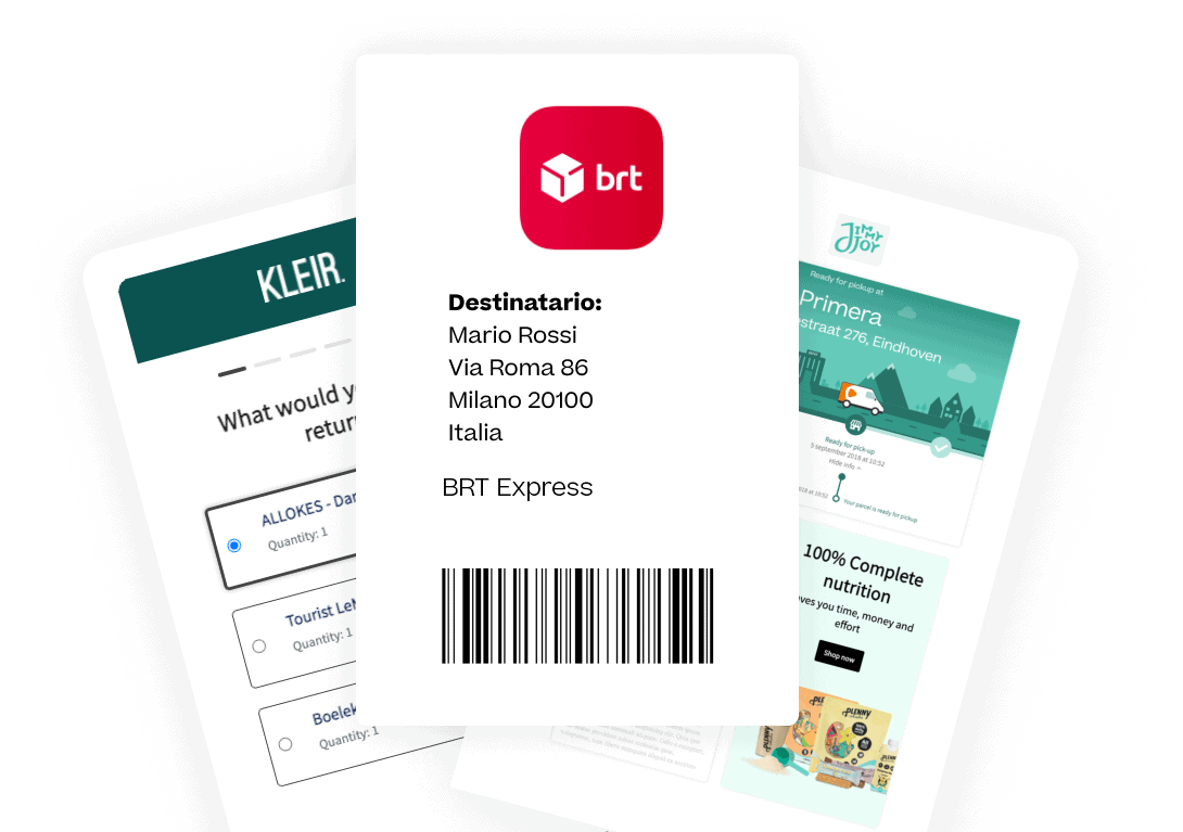 spedizioni ecommerce brt