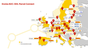 entregas a europa de dhl parcel iberia