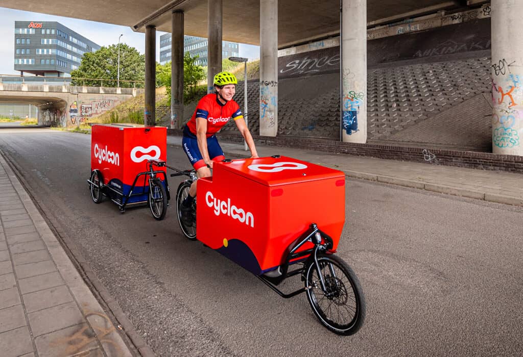 Sustainable delivery: Dutch carrier Cycloon