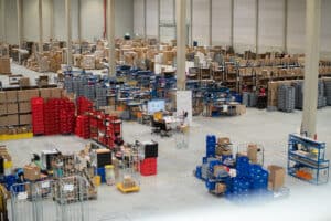 Magazijn dat gebruik maakt van 3pl