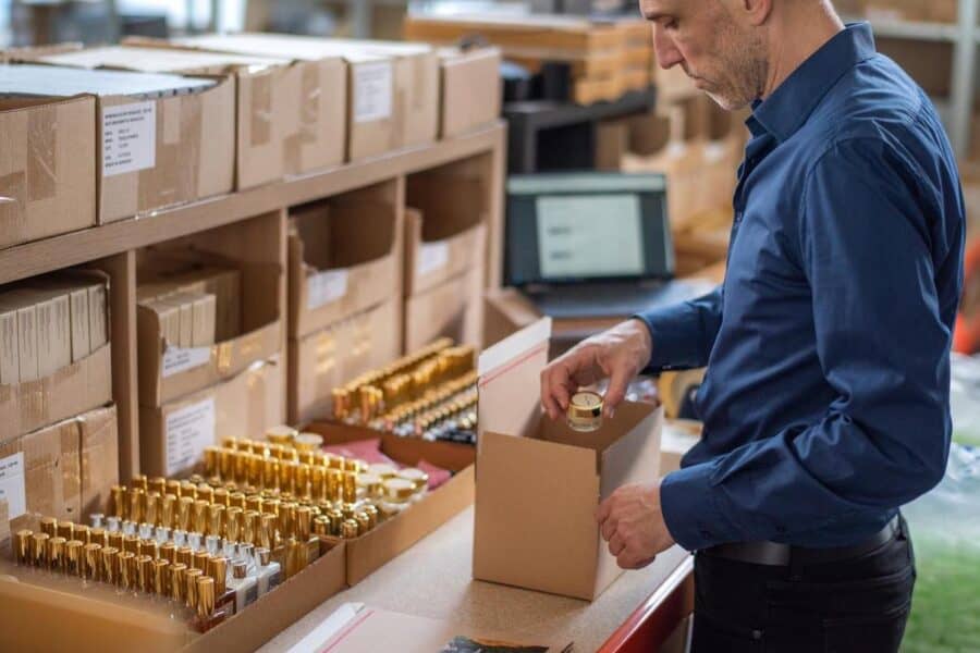 Order management packing