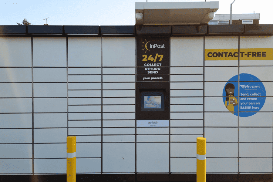 Locker punto di ritiro ecommerce