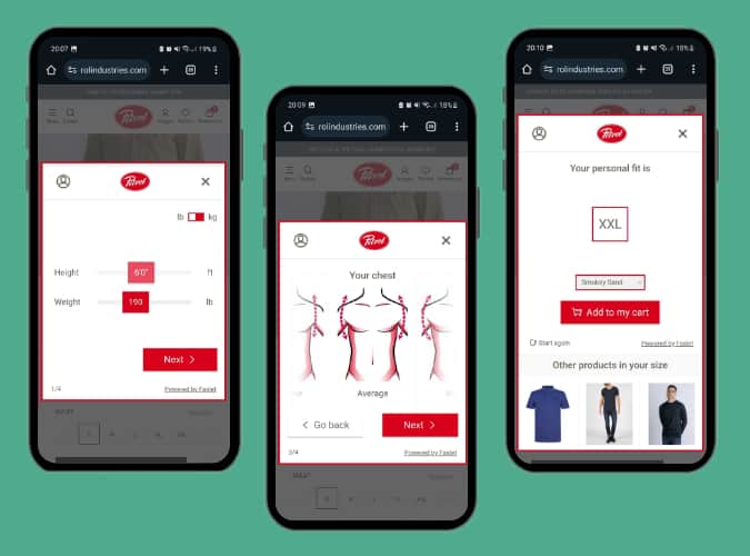 Size Me Up by Faslet helps apparel and footwear websites boost conversions and reduce product returns via machine learning algorithms.