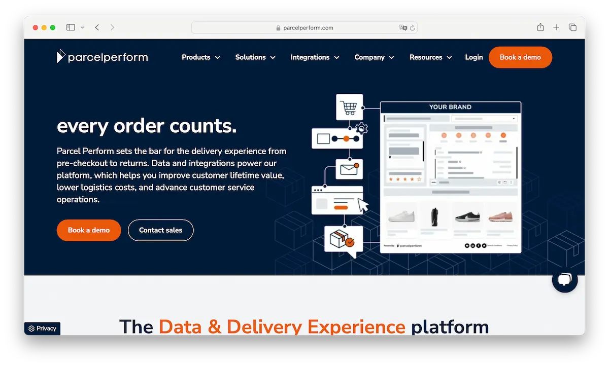Parcel Perform Logistics and Customer Experience Platform