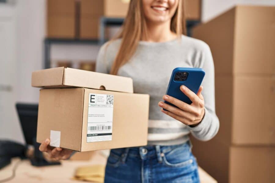 gestire ordini etichette di spedizione