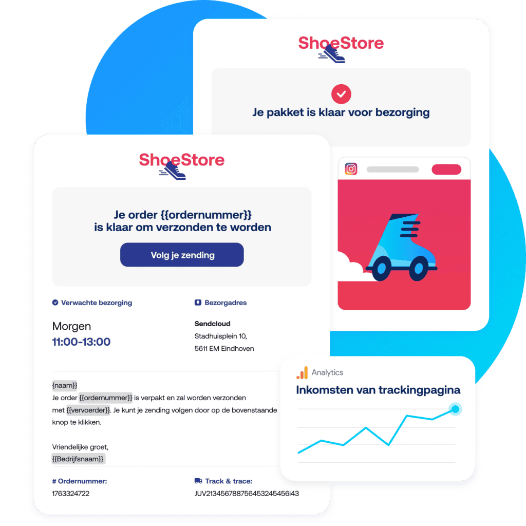  Order tracking emails en updates met analytics transparantie te verbeteren and WISMO verzoeken en post-purchase dissonantie te verminderen 